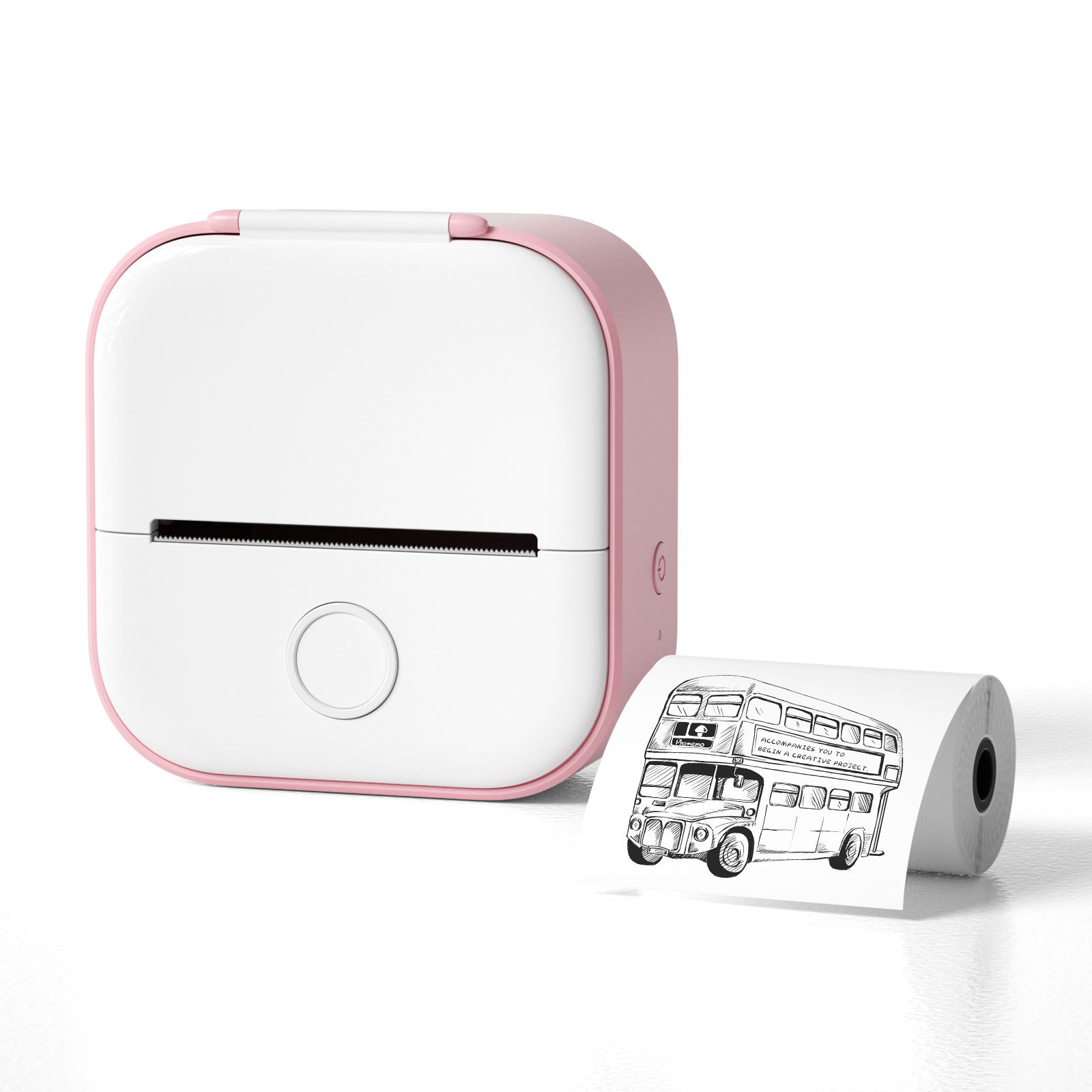 Portable Mini Thermal Label Printer Home Photo Printer Student Wrong Question Printer Bluetooth-compatible Mini Label Printer Price Tag - Image 10