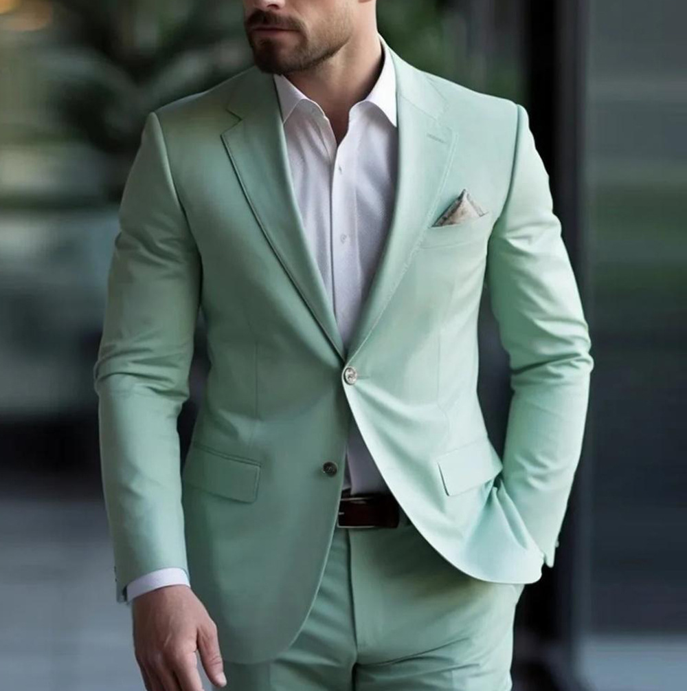 Suit Banquet Wedding Groomsman Suit Suit Two-piece Suit - Image 6