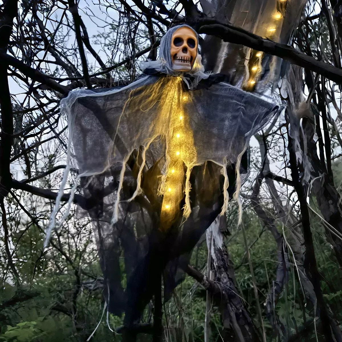 Halloween Decorations Horror Hanging Ghost Skull Skeleton Prop Perfect For Home Outdoor Yard Party Supplies Festival Decorations - Image 4