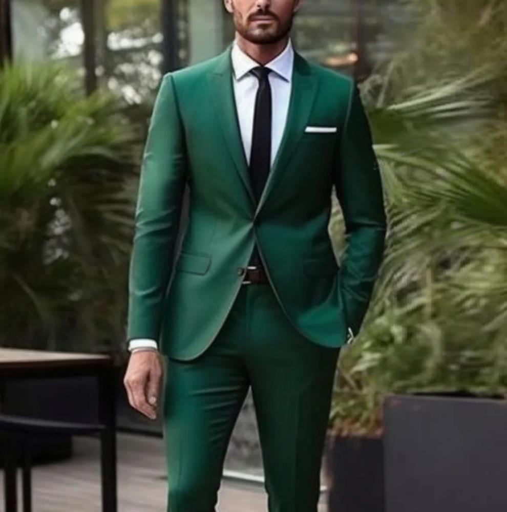 Suit Banquet Wedding Groomsman Suit Suit Two-piece Suit - Image 2