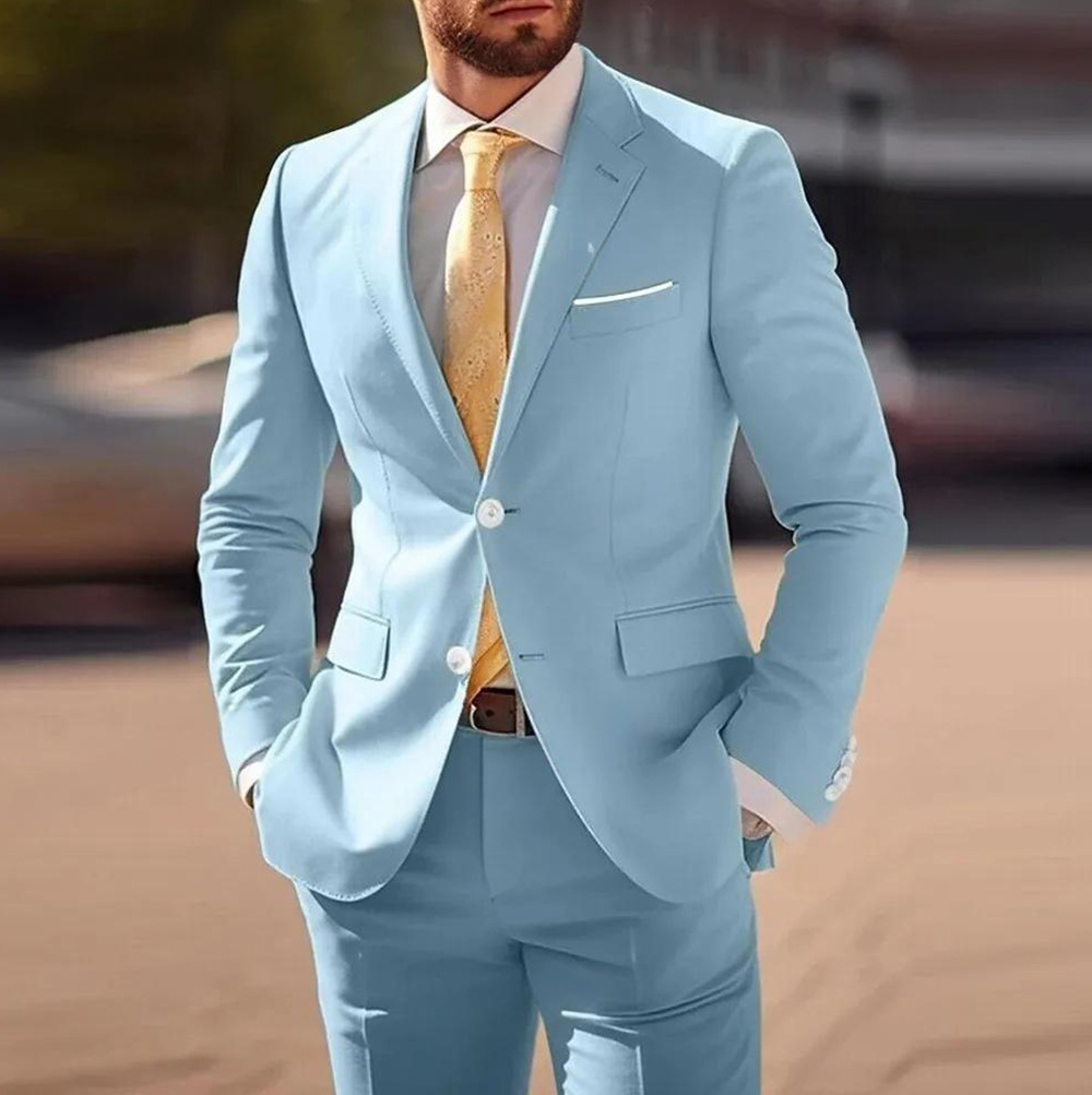 Suit Banquet Wedding Groomsman Suit Suit Two-piece Suit - Image 5