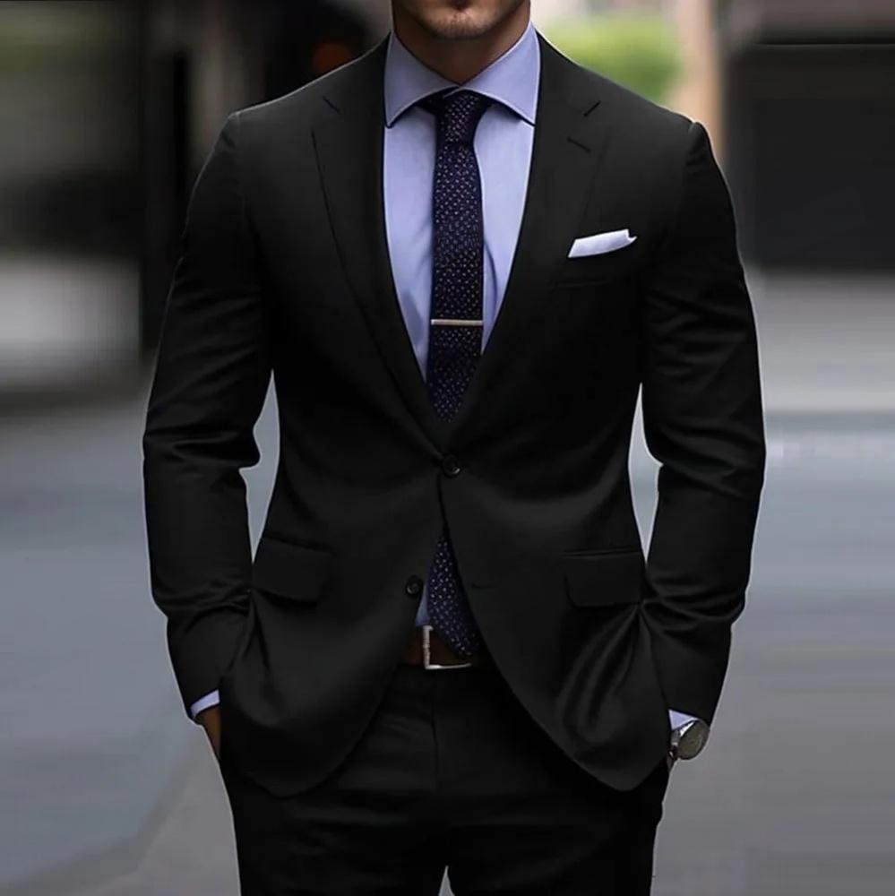Suit Banquet Wedding Groomsman Suit Suit Two-piece Suit - Image 7