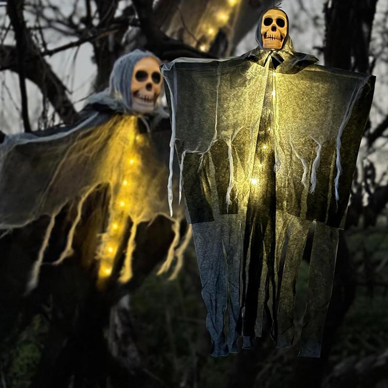 Halloween Decorations Horror Hanging Ghost Skull Skeleton Prop Perfect For Home Outdoor Yard Party Supplies Festival Decorations - Image 6