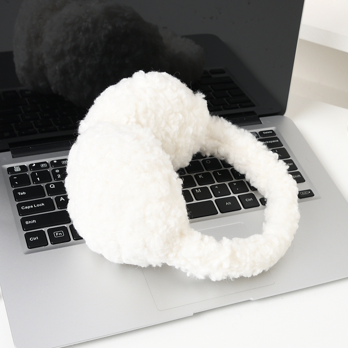 Winter Warm Men's And Women's Earmuffs Thickened Fleece-lined Earmuffs - Image 5