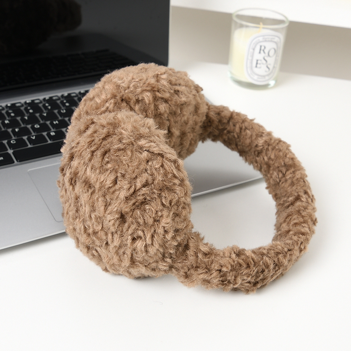 Winter Warm Men's And Women's Earmuffs Thickened Fleece-lined Earmuffs - Image 10