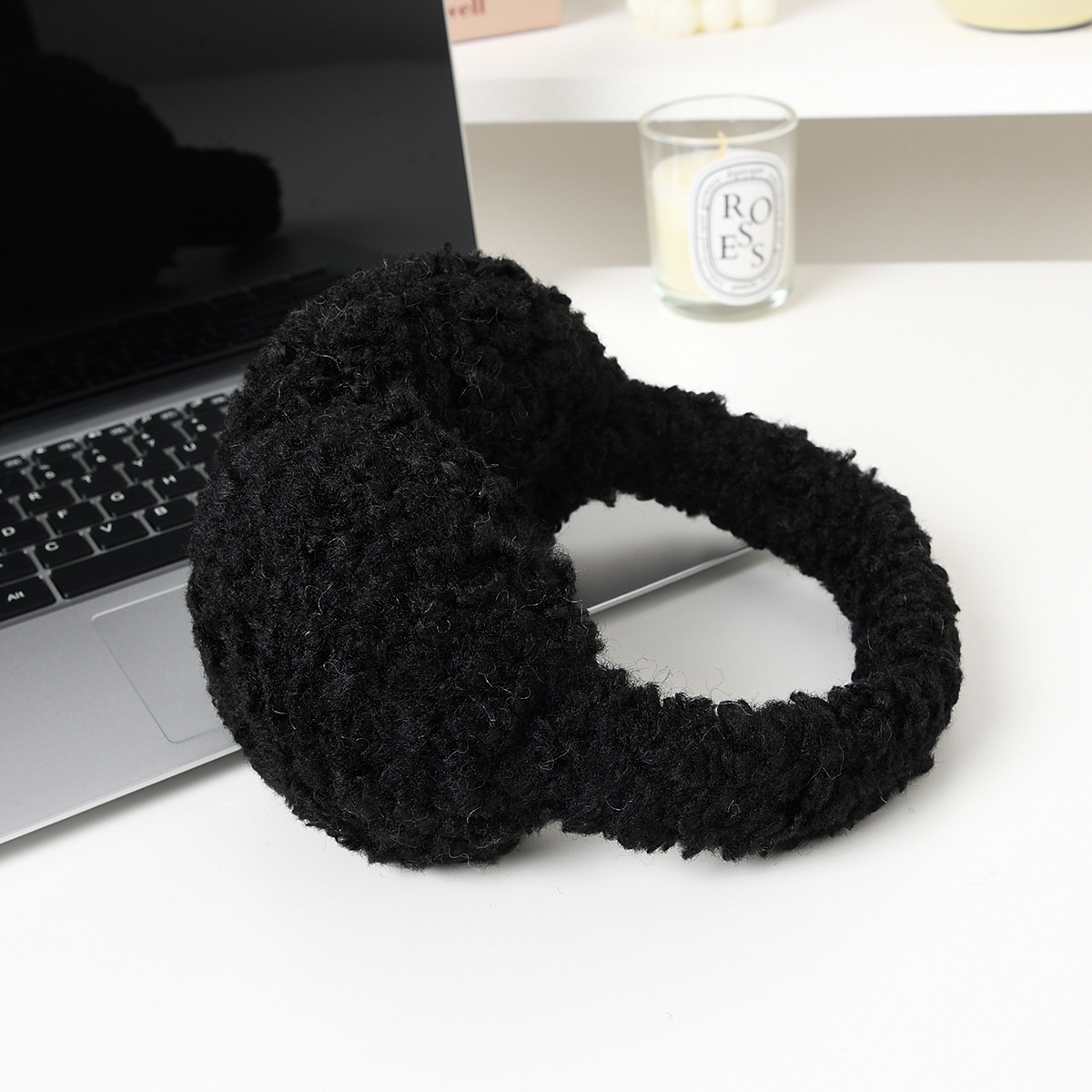 Winter Warm Men's And Women's Earmuffs Thickened Fleece-lined Earmuffs - Image 4