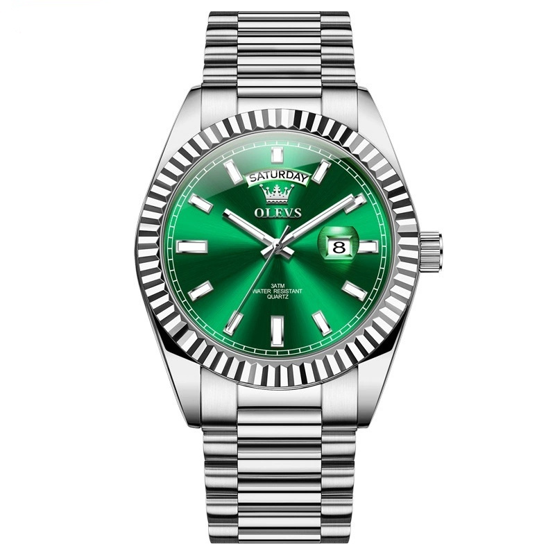 Luminous Waterproof Business Steel Belt Wrist Watch - Image 8