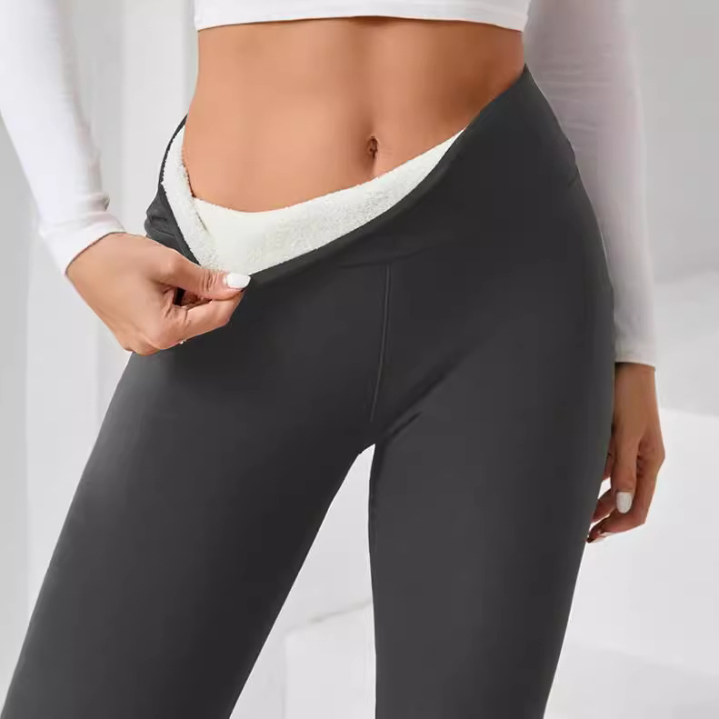 Tight Warm Pants Cashmere Leggings For Women - Image 9