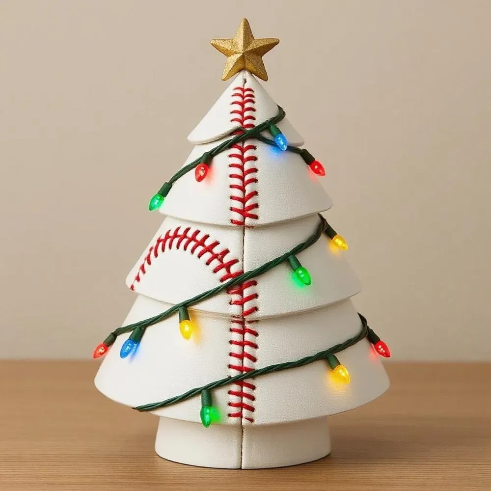 Christmas Decoration Football Christmas Tree - Image 8