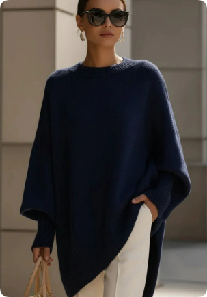 Thick Round Neck Women's Loose All-matching Knitted Pullover Sweater - Image 6