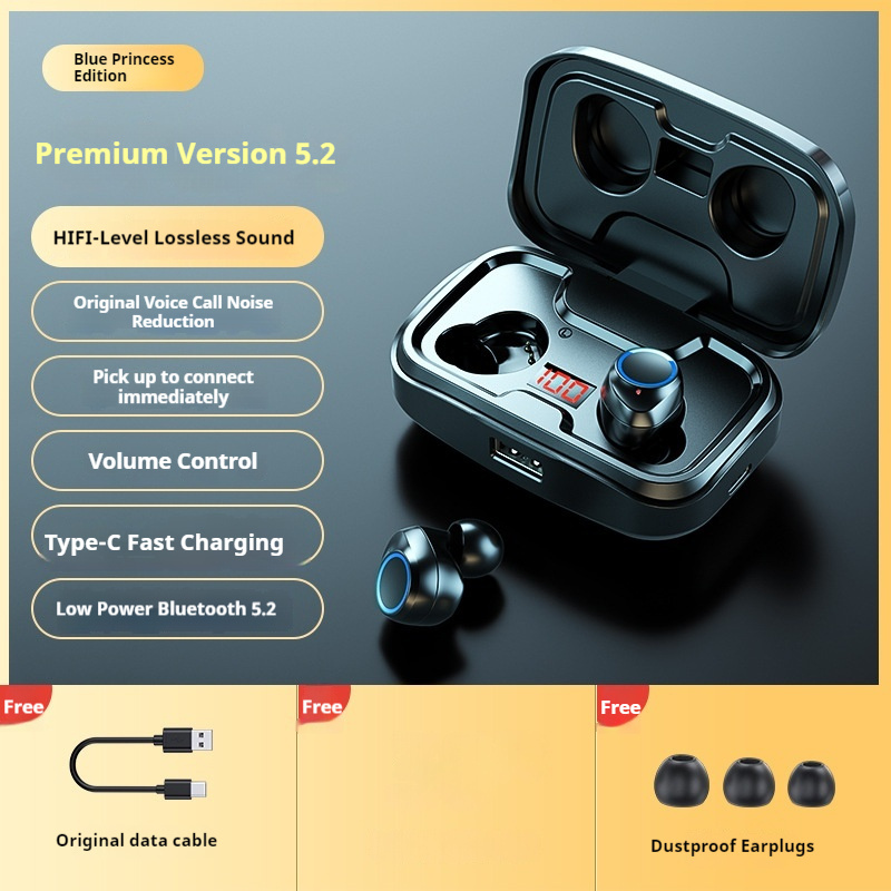 Simple Home Earbuds Wireless Bluetooth Headset - Image 3