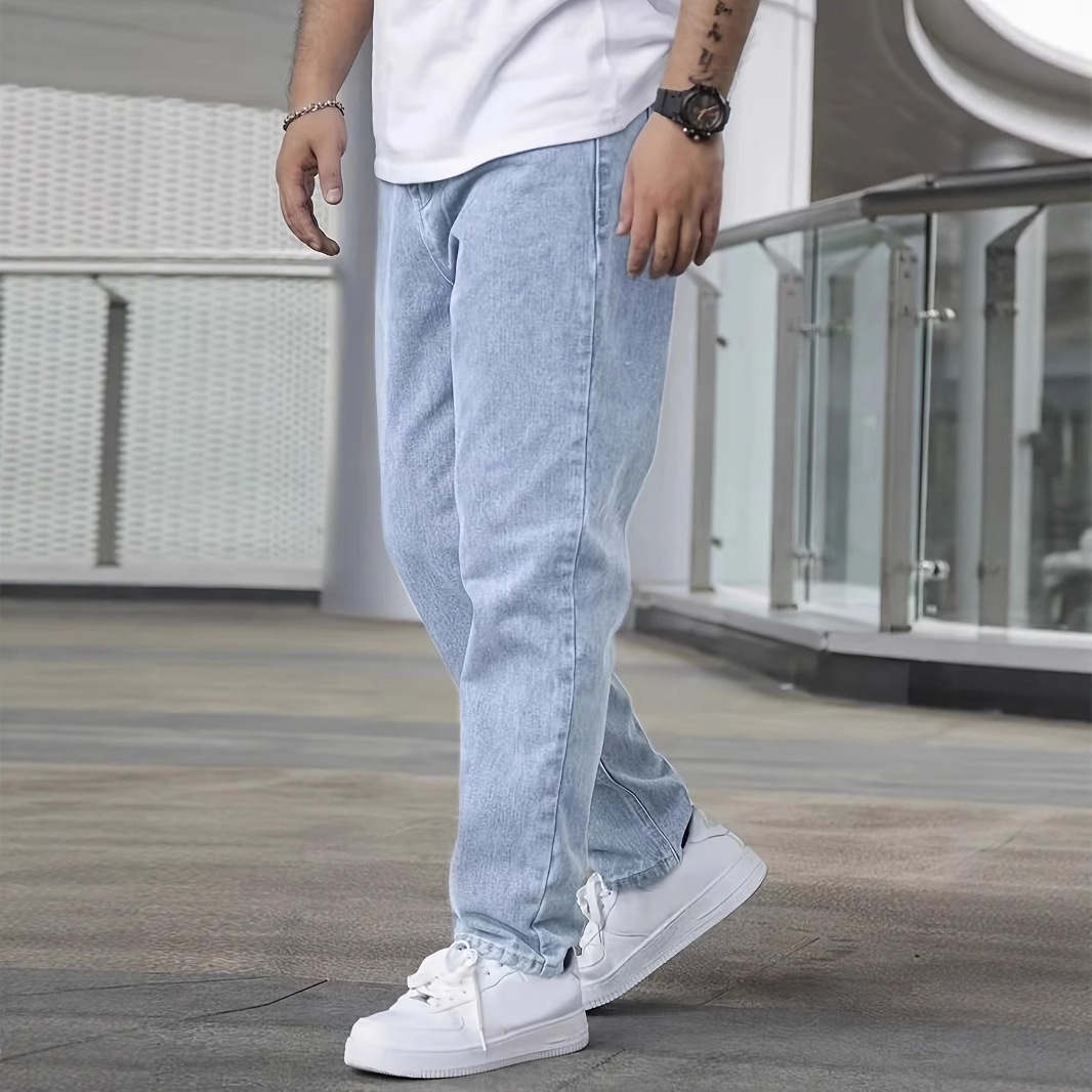 Youth Slim Jeans Men's Fashion Casual Men's Clothing - Image 4