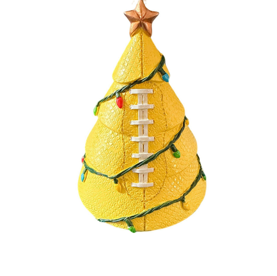 Christmas Decoration Football Christmas Tree - Image 5