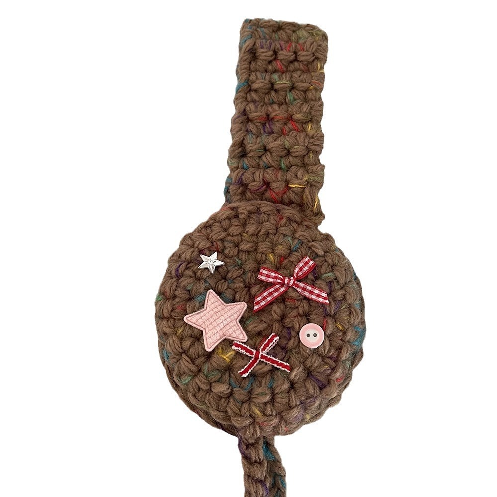Bow-knot Pom-pom Ear Warmers For Women - Image 3