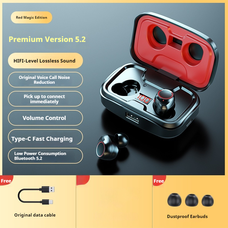 Simple Home Earbuds Wireless Bluetooth Headset - Image 4